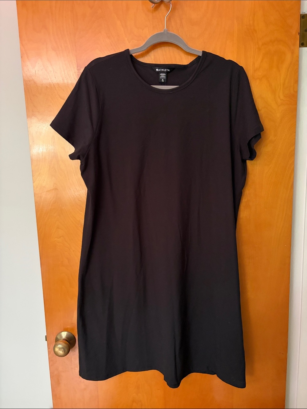Athleta Black Essential Tee Dress